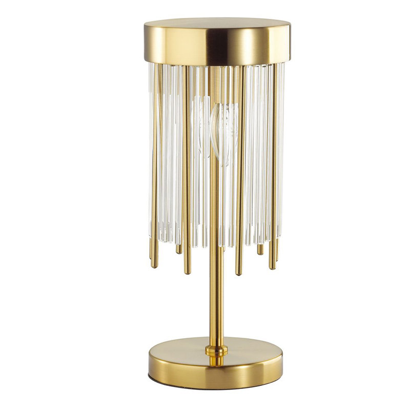 Настольная лампа Niemira Table lamp Прозрачный (Transparent) Золотой Настольная лампа Niemira Table lamp Прозрачный (Transparent) Золотой в Брянске | Loft Concept