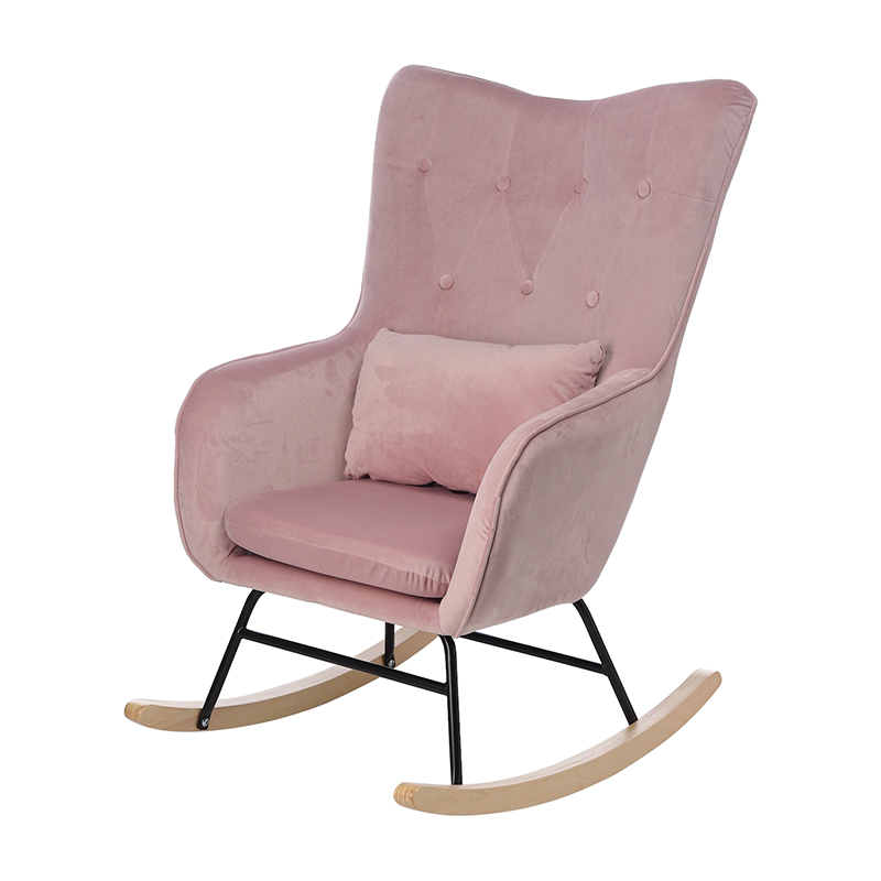Кресло-качалка Lassily Pink Розовый Кресло-качалка Lassily Pink Розовый в Брянске | Loft Concept