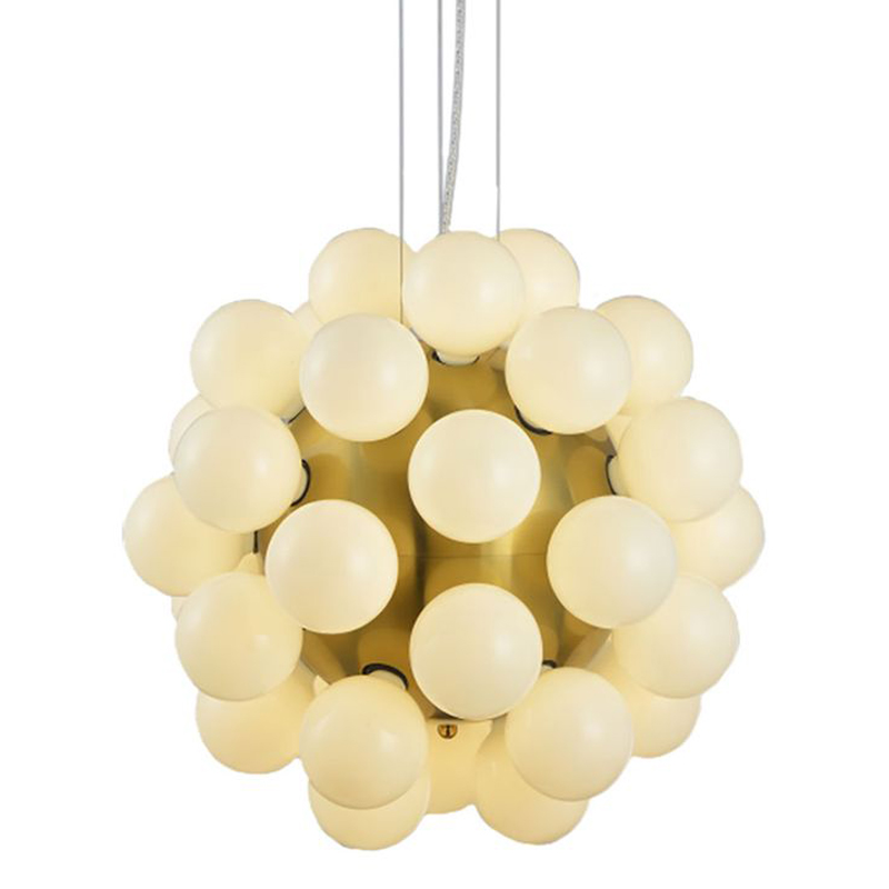 Люстра Korneli Chandelier white Золотой Белое матовое стекло Люстра Korneli Chandelier white Золотой Белое матовое стекло в Брянске | Loft Concept
