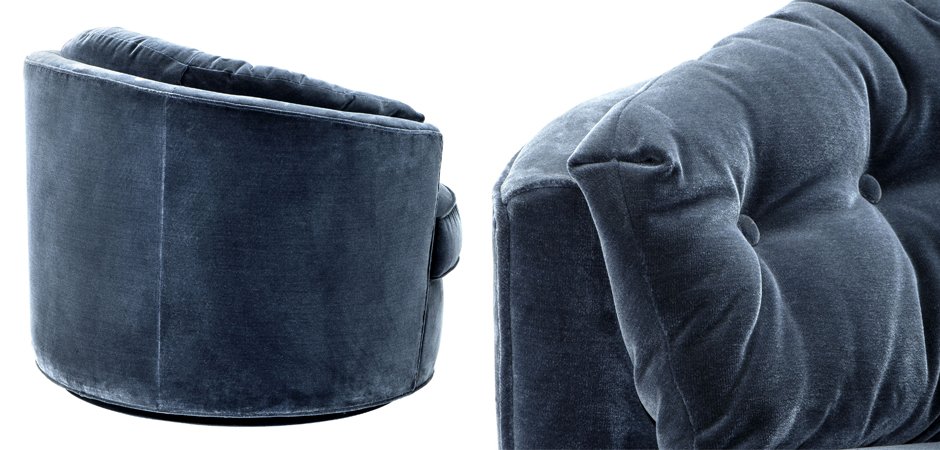Кресло Eichholtz Chair Recla Blue Кресло Eichholtz Chair Recla Blue - Loft-Concept в Брянске