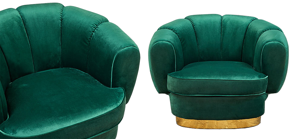 Кресло Emerald Softness Armchair Кресло Emerald Softness Armchair - Loft-Concept в Брянске