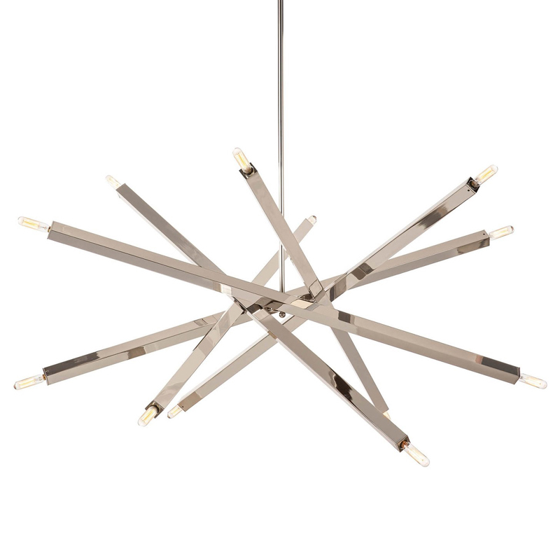 Люстра Blathmac Silver Chandelier Серебряный Люстра Blathmac Silver Chandelier Серебряный в Брянске | Loft Concept