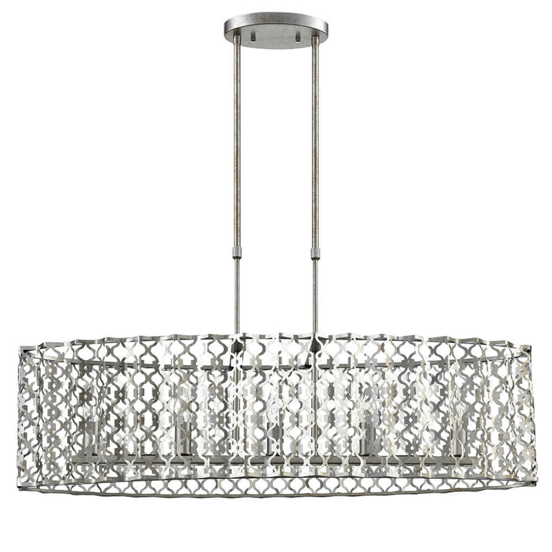 Люстра Arabesque Quatrefoil Drum Шампань Винтаж Люстра Arabesque Quatrefoil Drum Шампань Винтаж в Брянске | Loft Concept