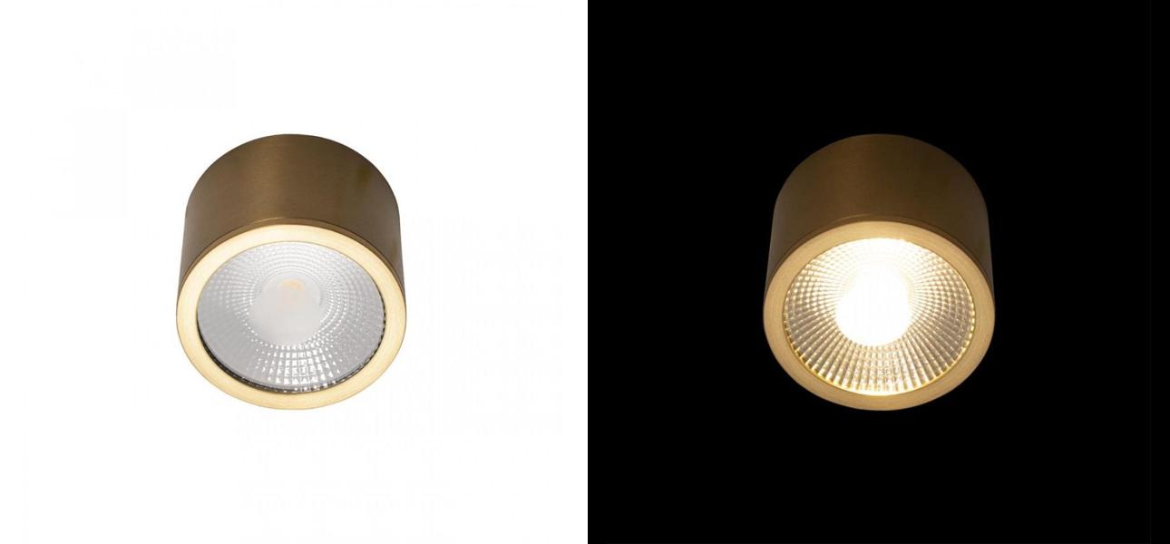 Светильник потолочный Top View Gold 60 см - фото №1