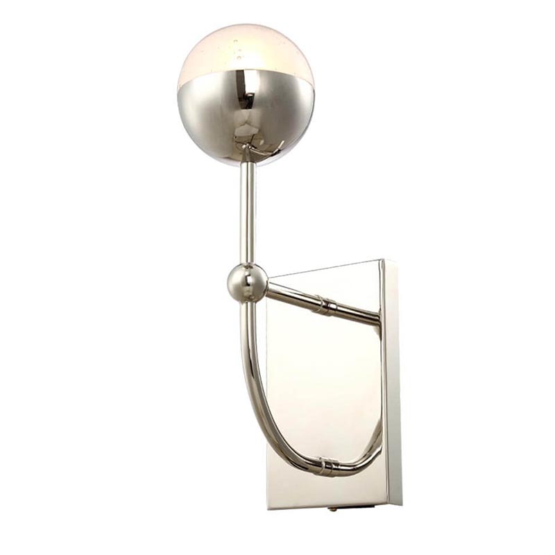 Бра Heidy Nickel Wall Lamp Никель Бра Heidy Nickel Wall Lamp Никель в Брянске | Loft Concept