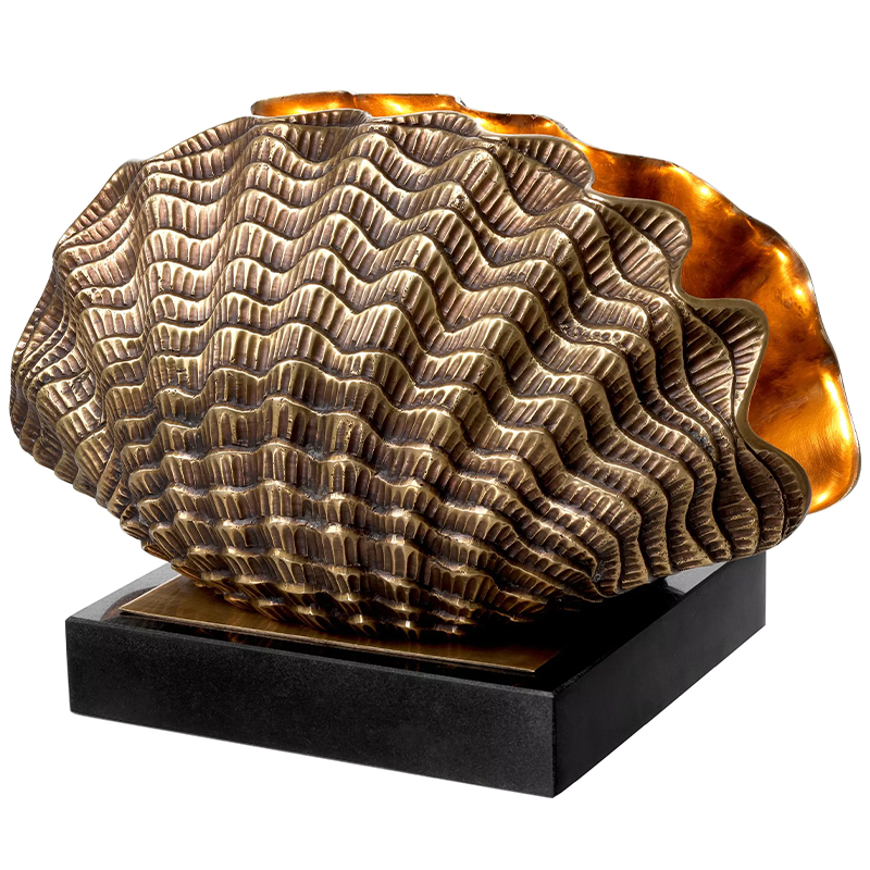 Настольная лампа Eichholtz Table Lamp Burbank Латунь Черный Настольная лампа Eichholtz Table Lamp Burbank Латунь Черный в Брянске | Loft Concept