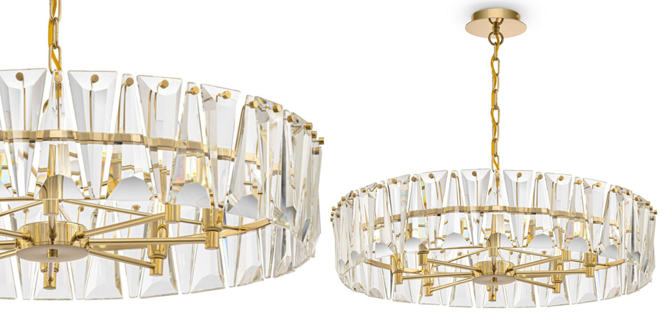 Люстра Ruby Crystal Chandelier Gold 75 Люстра Ruby Crystal Chandelier Gold 75 - Loft-Concept в Брянске