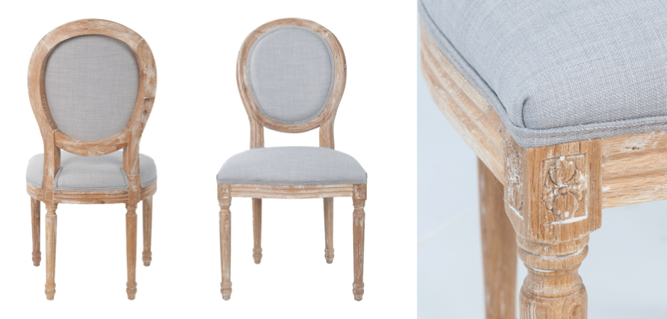 Стул French chairs Provence Light grey Chair Стул French chairs Provence Light grey Chair - Loft-Concept в Брянске