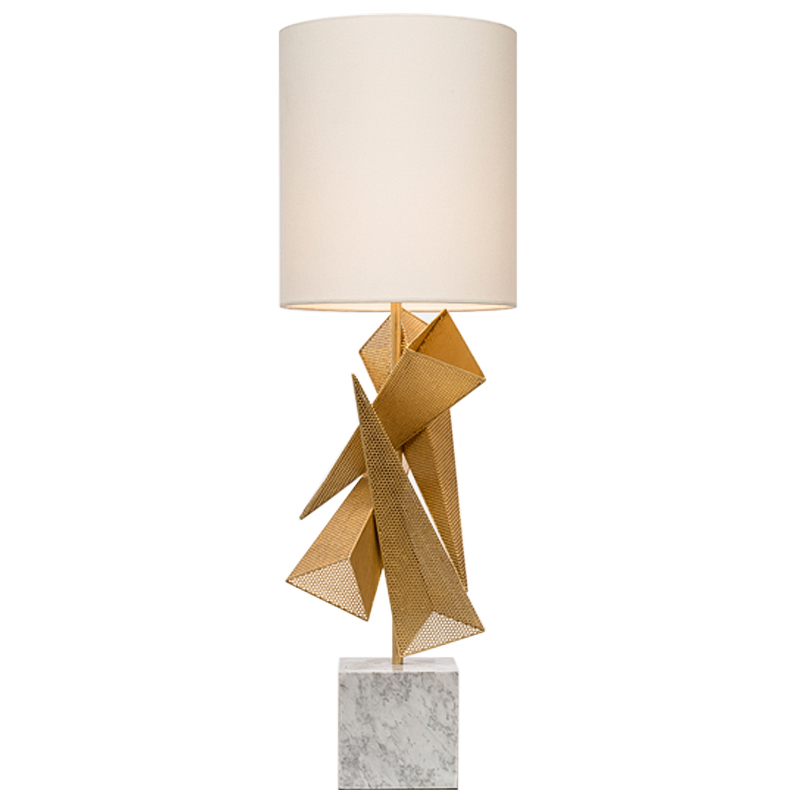 Настольная лампа Shine by S.H.O TRYSTAN TABLE LAMP Золотой Серый Молочный Настольная лампа Shine by S.H.O TRYSTAN TABLE LAMP Золотой Серый Молочный в Брянске | Loft Concept