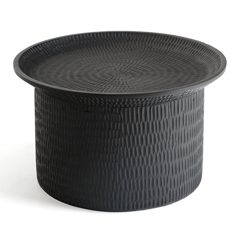 Кофейный стол Mordred Mango Black Coffee Table Черный Кофейный стол Mordred Mango Black Coffee Table Черный в Брянске | Loft Concept