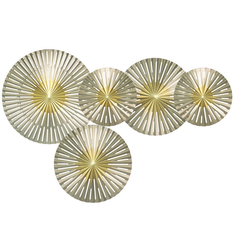 Арт-объект Apollo Gold and Silver Wall Plaque Disc gap 5 Золотой Серебряный Арт-объект Apollo Gold and Silver Wall Plaque Disc gap 5 Золотой Серебряный в Брянске | Loft Concept