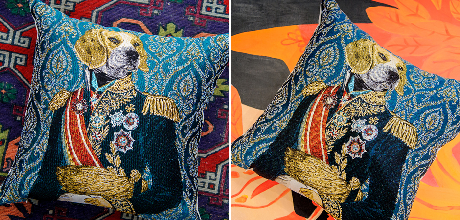 Декоративная подушка Emperor Dog Декоративная подушка Emperor Dog - Loft-Concept в Брянске