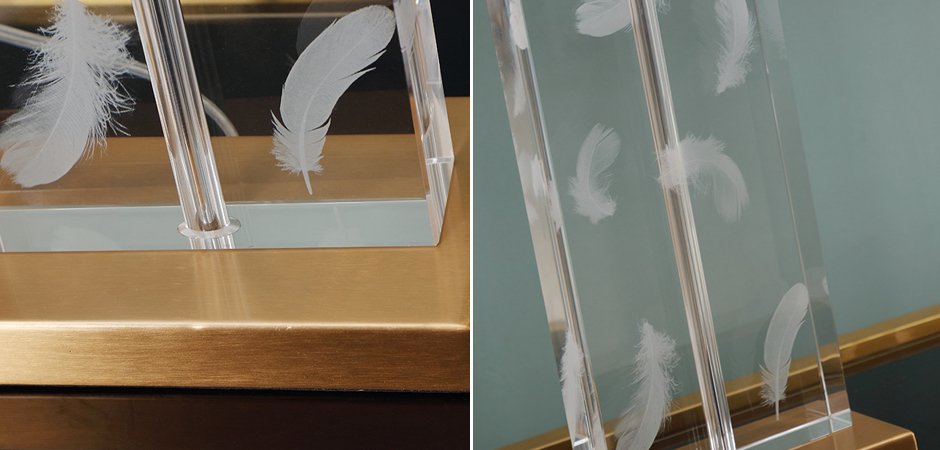 Настольная лампа Frozen Feathers Настольная лампа Frozen Feathers - Loft-Concept в Брянске