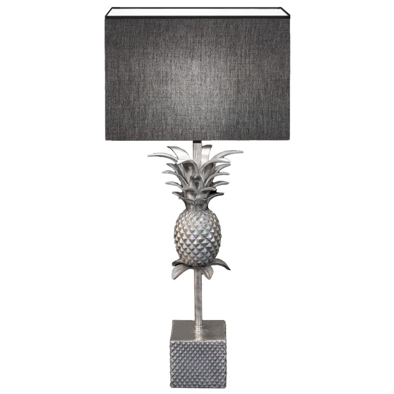 Настольная лампа LAMPTABLE PINEAPPLE STRAIGHT Gray Серый Серебряный Настольная лампа LAMPTABLE PINEAPPLE STRAIGHT Gray Серый Серебряный в Брянске | Loft Concept