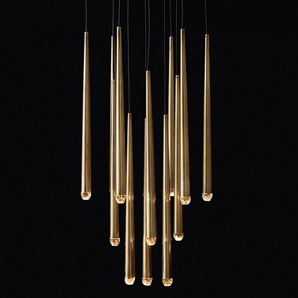 Люстра RH Aquitaine Round Chandelier Бронза Люстра RH Aquitaine Round Chandelier Бронза в Брянске | Loft Concept