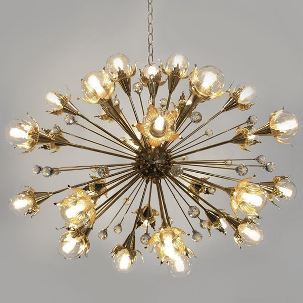 Люстра Jonathan Adler GIANT SPUTNIK CHANDELIER Латунь Люстра Jonathan Adler GIANT SPUTNIK CHANDELIER Латунь в Брянске | Loft Concept