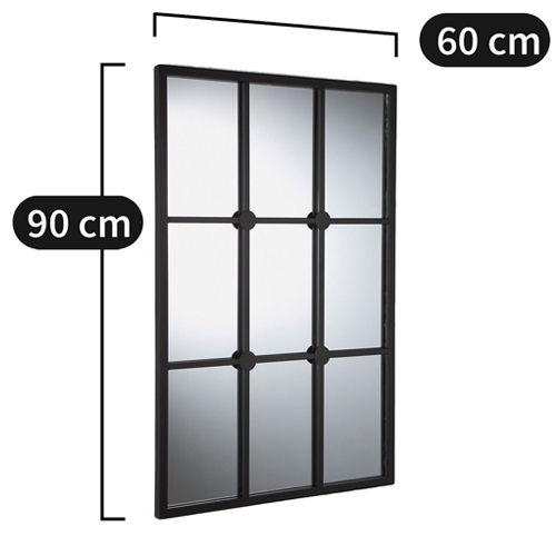 Зеркало-окно Rect Black 90 Зеркало-окно Rect Black 90 в Брянске