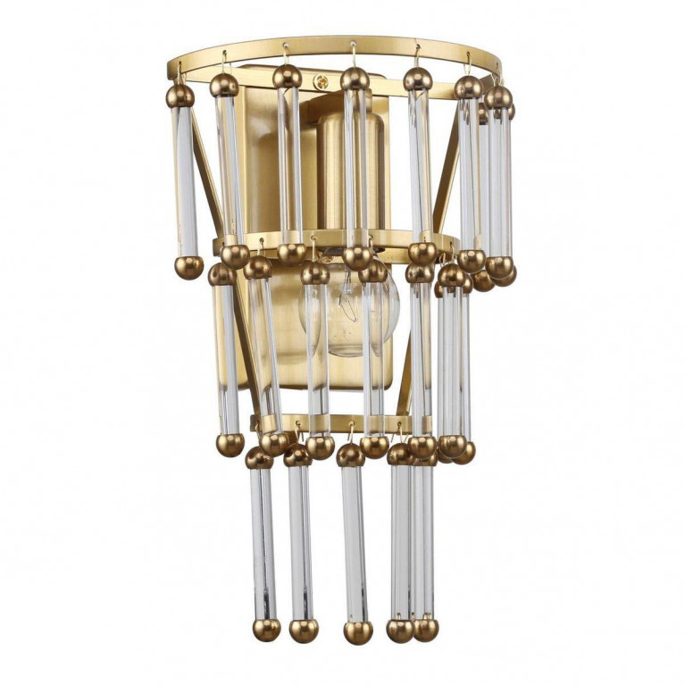 Бра Restoration Hardware Luciano Wall Lamp Латунь Прозрачный Бра Restoration Hardware Luciano Wall Lamp Латунь Прозрачный в Брянске | Loft Concept