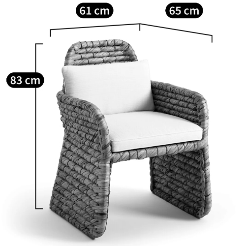 Плетеное кресло Madge Wicker Armchair Плетеное кресло Madge Wicker Armchair в Брянске