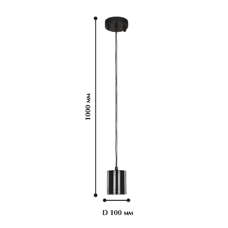 Черный подвесной светильник Wireflow Suspension Черный подвесной светильник Wireflow Suspension в Брянске