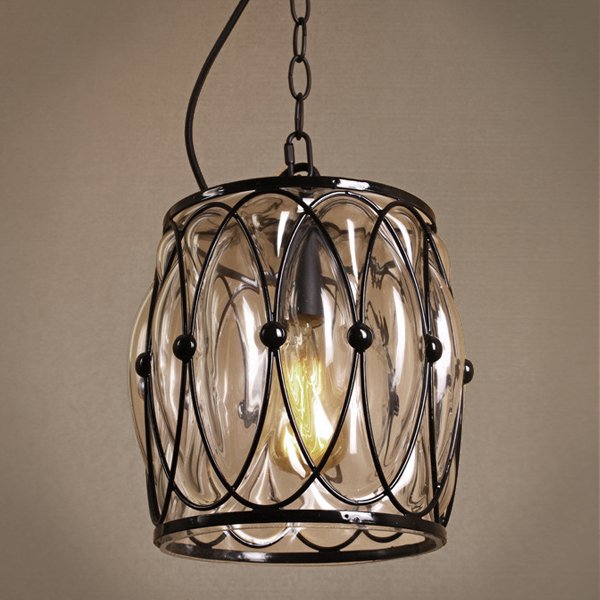Подвесной светильник Metal Mesh and Glass Pendant II Подвесной светильник Metal Mesh and Glass Pendant II в Брянске | Loft Concept