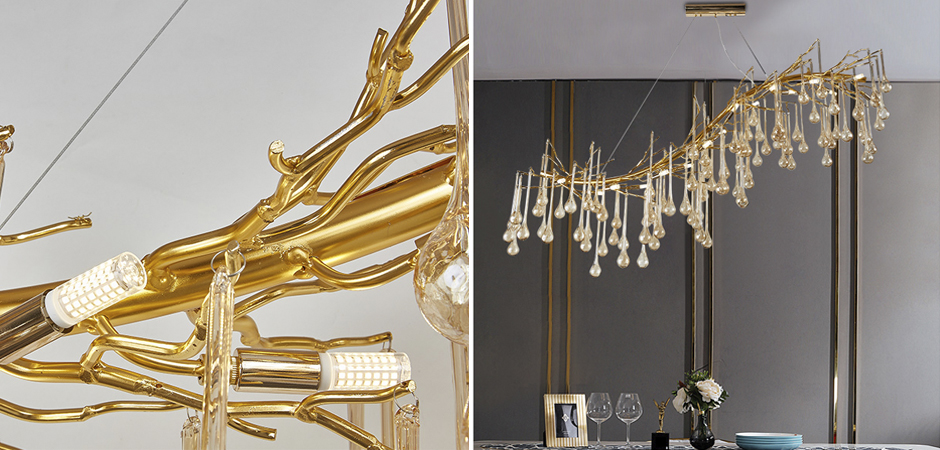 Люстра Droplet Branch Chandelier - фото №1