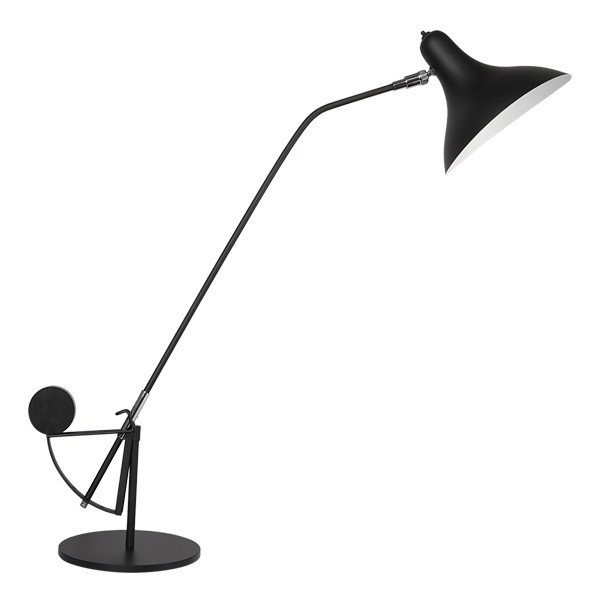 Настольная лампа Lampara Table Lamp Черный Белый в Брянске | Loft Concept 