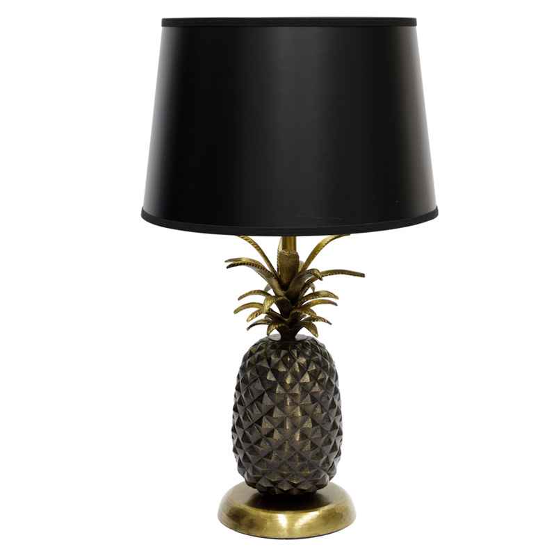 Настольная лампа Tropical Pineapple Черный Золотой Настольная лампа Tropical Pineapple Черный Золотой в Брянске | Loft Concept