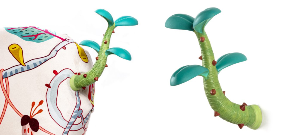 Аксессуар Seletti Hangers Sprout Medium Coloured L Аксессуар Seletti Hangers Sprout Medium Coloured L - Loft-Concept в Брянске