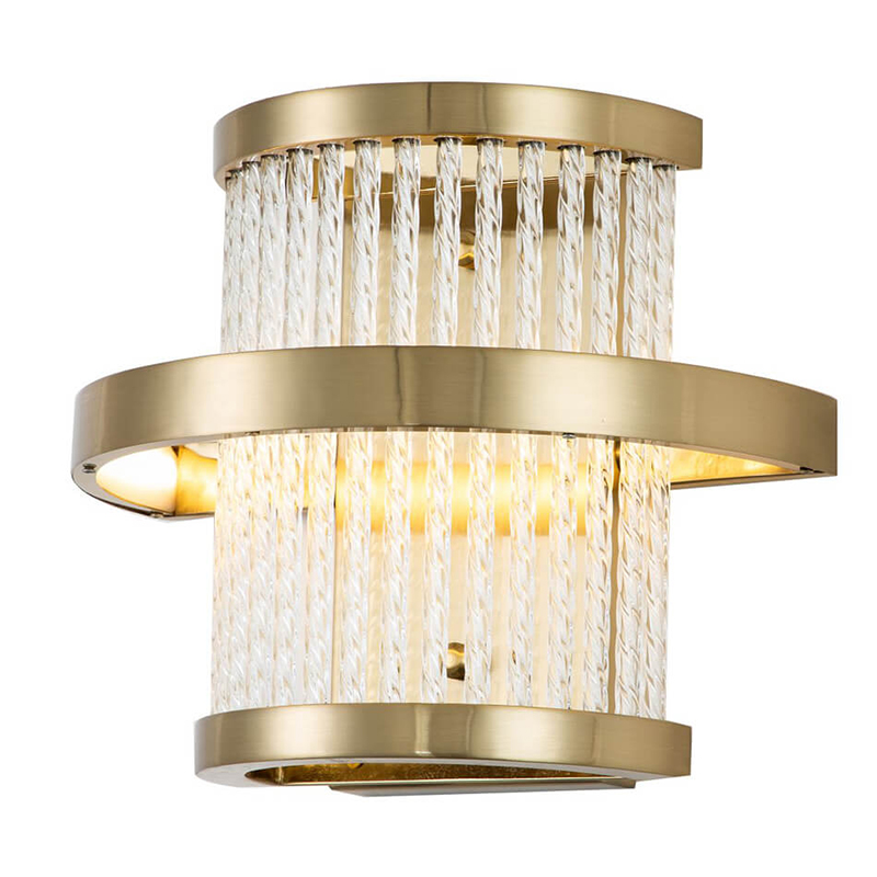 Бра Liadan Glass Tubes Wall Lamp Прозрачное Стекло Латунь Бра Liadan Glass Tubes Wall Lamp Прозрачное Стекло Латунь в Брянске | Loft Concept