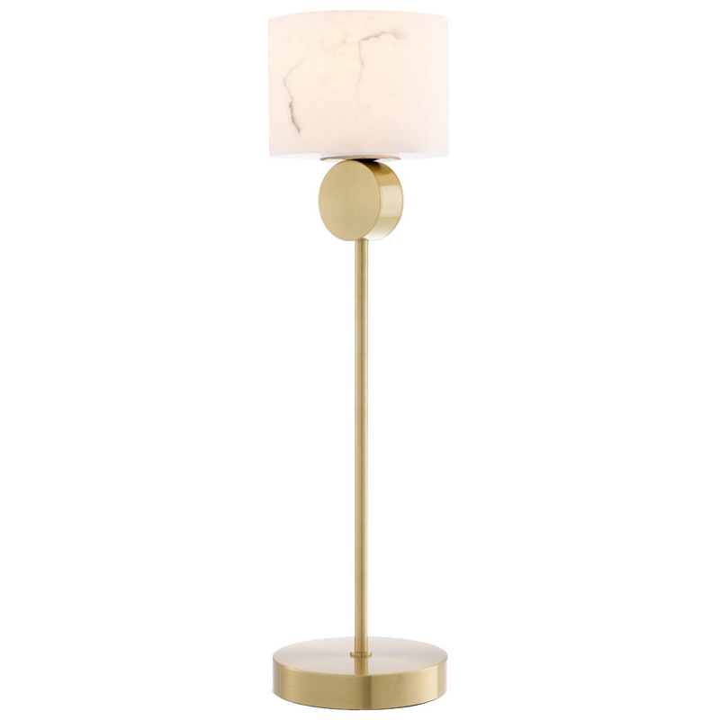 Настольная лампа Eichholtz Table Lamp Etruscan Латунь Белый Настольная лампа Eichholtz Table Lamp Etruscan Латунь Белый в Брянске | Loft Concept