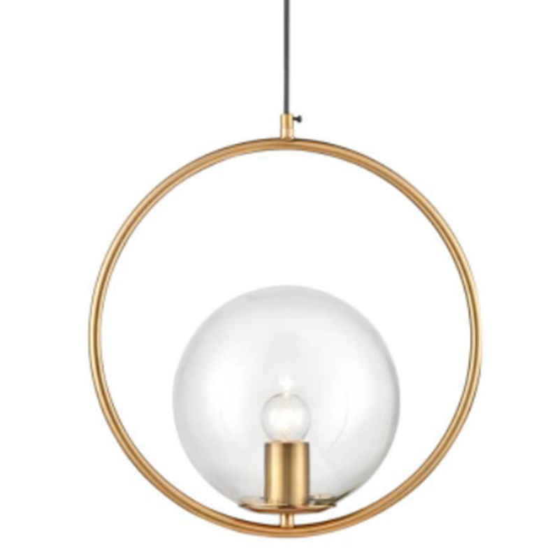 Подвесной светильник B.LUX C Ball circle gold 35 Золотой Прозрачное Стекло Подвесной светильник B.LUX C Ball circle gold 35 Золотой Прозрачное Стекло в Брянске | Loft Concept