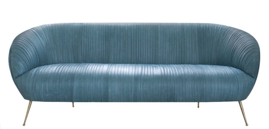 Софа Kelly Wearstler Souffle Settee Leather Софа Kelly Wearstler Souffle Settee Leather - Loft-Concept в Брянске