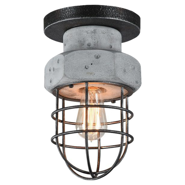 Потолочный светильник Concrete Bolt Chandelier Потолочный светильник Concrete Bolt Chandelier в Брянске | Loft Concept