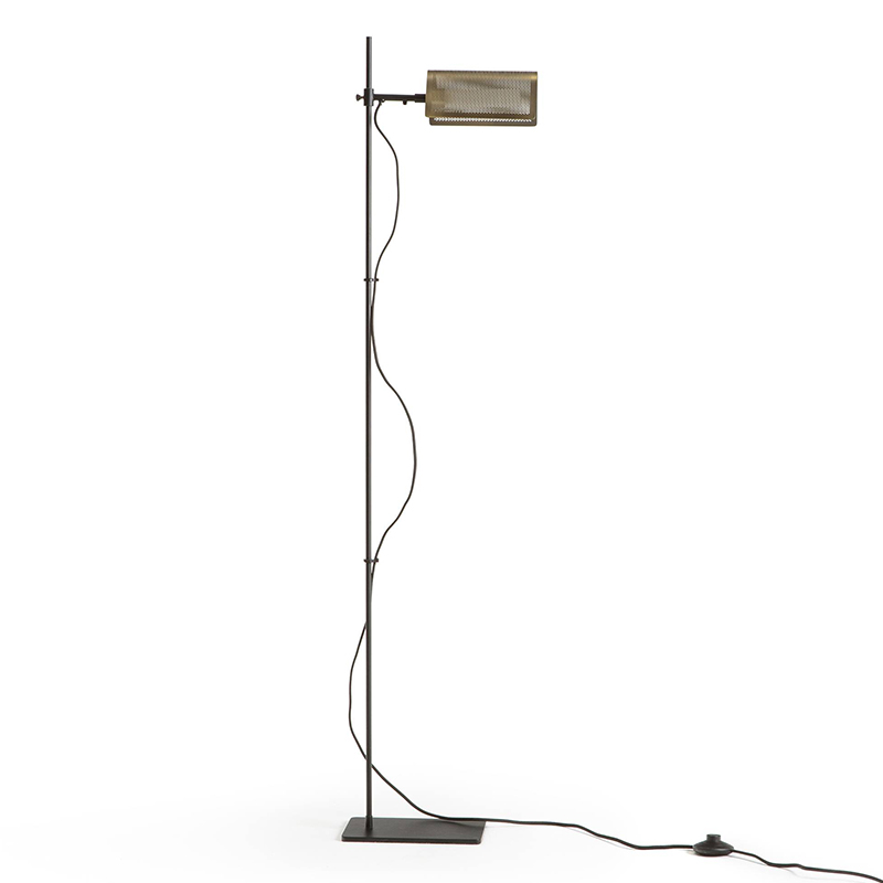 Торшер Zenon Floor lamp Черный Медь в Брянске | Loft Concept 