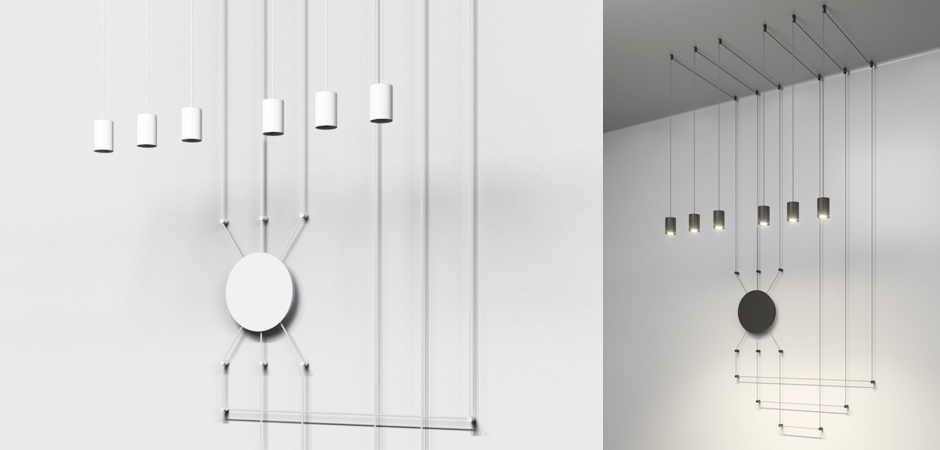 Подвес Wireflow FreeForm LED White 6 патронов Подвес Wireflow FreeForm LED White 6 патронов - Loft-Concept в Брянске