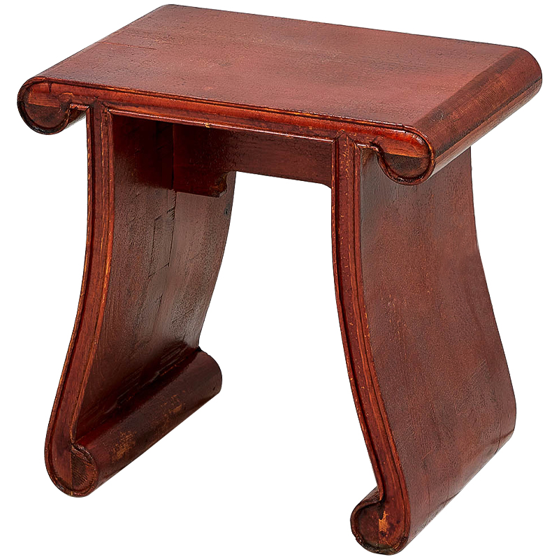 Табурет в китайском стиле Chinese Tabouret Red Красный Табурет в китайском стиле Chinese Tabouret Red Красный в Брянске | Loft Concept