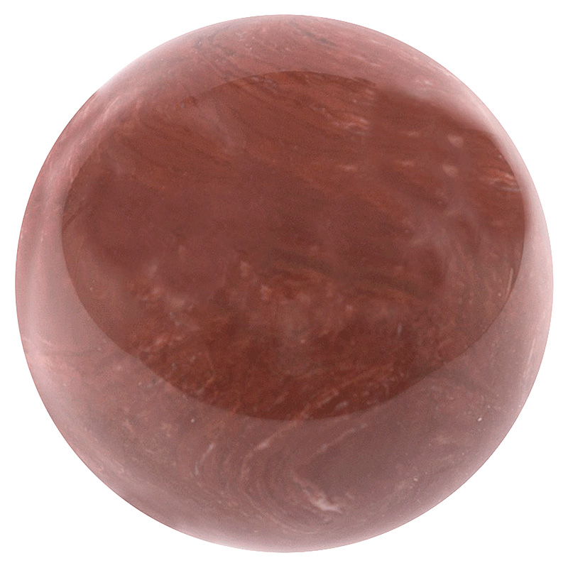 Шар декоративный из натурального камня Лемезит Natural Stone Spheres Красный Шар декоративный из натурального камня Лемезит Natural Stone Spheres Красный в Брянске | Loft Concept