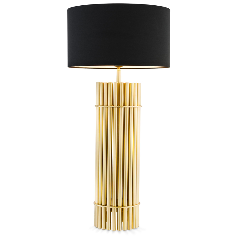 Настольная лампа Eichholtz Table Lamp Reef Латунь Черный Настольная лампа Eichholtz Table Lamp Reef Латунь Черный в Брянске | Loft Concept