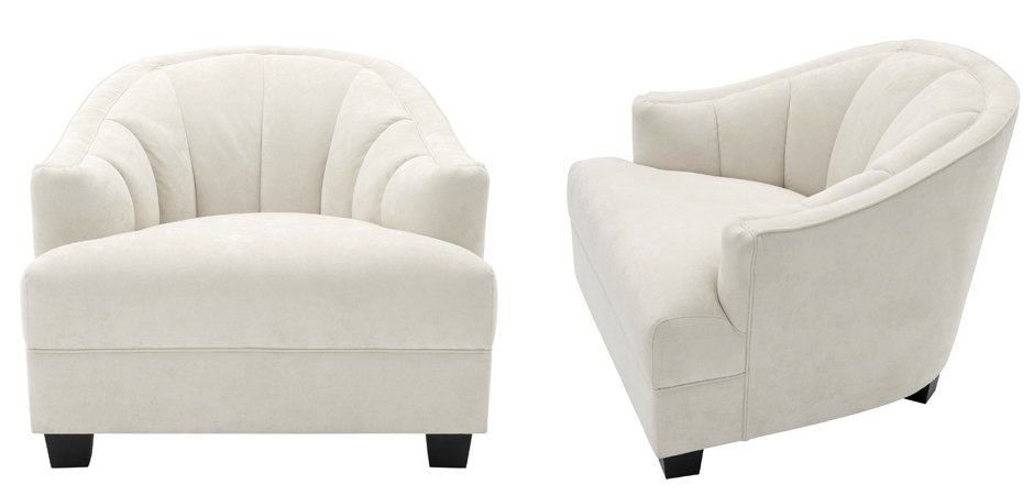 Кресло Eichholtz Chair Polaris Ecru Кресло Eichholtz Chair Polaris Ecru - Loft-Concept в Брянске