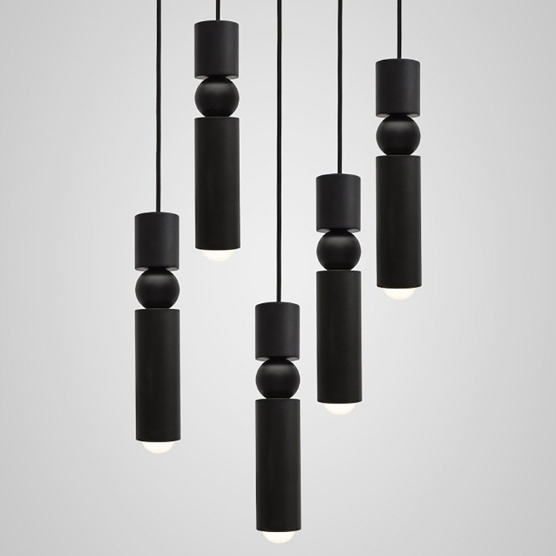 Подвесной светильник Fulcrum by Lee Broom Black Черный Подвесной светильник Fulcrum by Lee Broom Black Черный в Брянске | Loft Concept