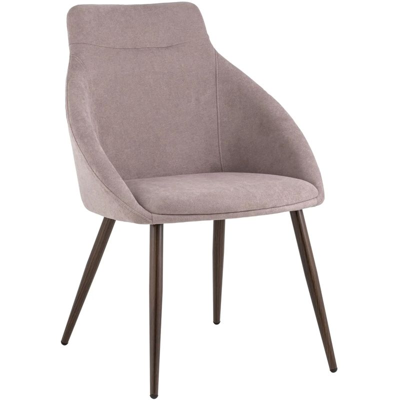 Стул Queenie Chair Пыльно-Розовый Цвет Розовый пастельный Коричневый Стул Queenie Chair Пыльно-Розовый Цвет Розовый пастельный Коричневый в Брянске | Loft Concept