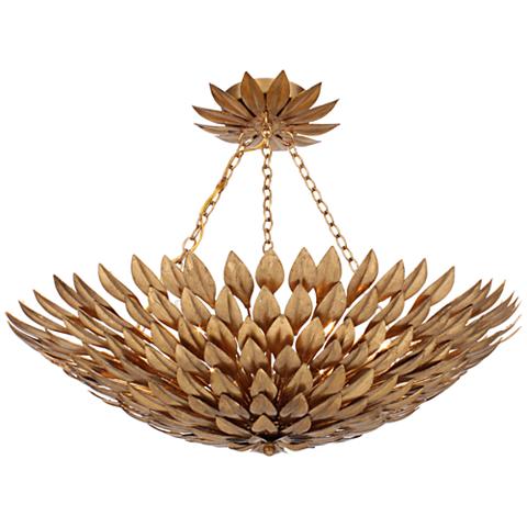 Люстра Crystorama Broche plumage Antique Gold CHANDELIER Золотой Люстра Crystorama Broche plumage Antique Gold CHANDELIER Золотой в Брянске | Loft Concept