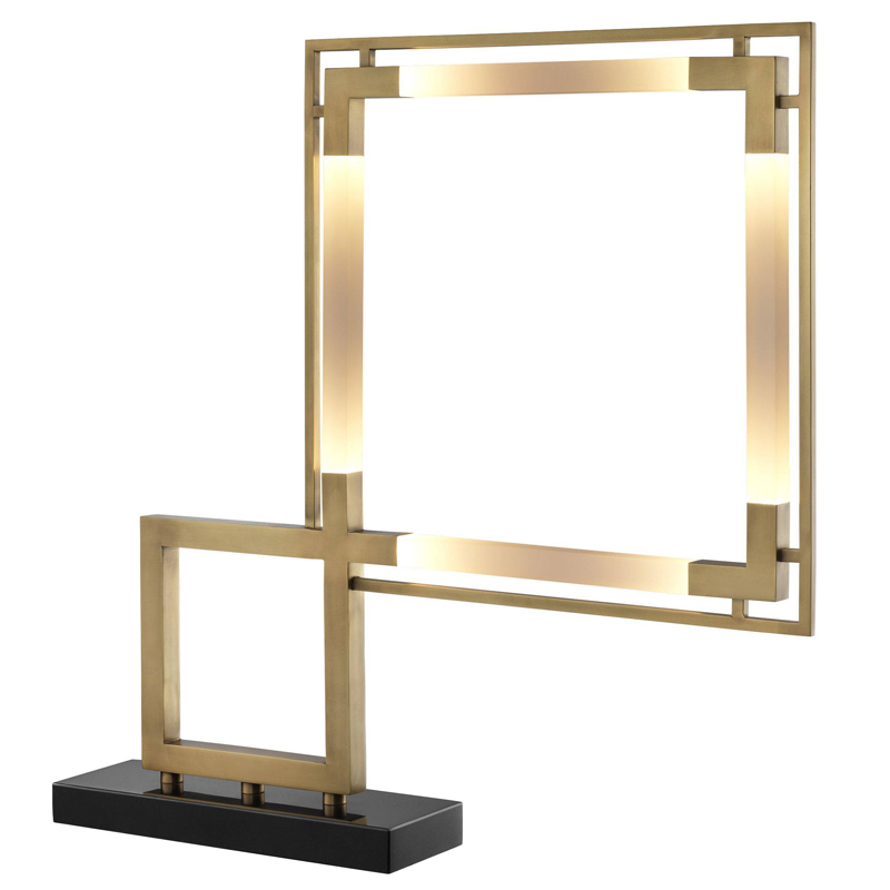 Настольная лампа Eichholtz Table Lamp Esperia Латунь Античная полированная Черный Мрамор Nero Настольная лампа Eichholtz Table Lamp Esperia Латунь Античная полированная Черный Мрамор Nero в Брянске | Loft Concept