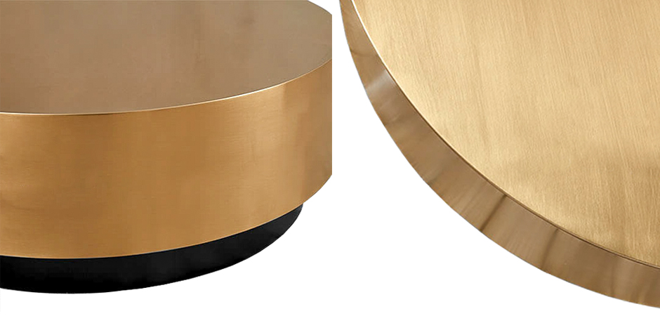 Кофейный столик Gold Washer Coffee Table Кофейный столик Gold Washer Coffee Table - Loft-Concept в Брянске