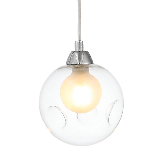 Светильник Bocci 28.1 Single Pendant Хром Прозрачный (Transparent) Светильник Bocci 28.1 Single Pendant Хром Прозрачный (Transparent) в Брянске | Loft Concept