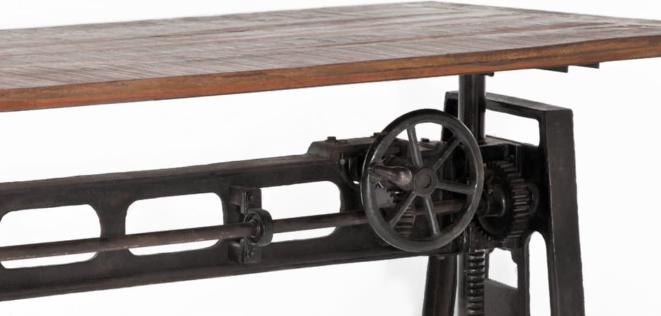 Стол GARIBALDI Dining Table Industrial Стол GARIBALDI Dining Table Industrial - Loft-Concept в Брянске