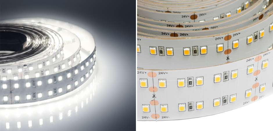 Светодиодная лента 38W/m 240 диодов/2м 2835SMD дневной белый 5M Светодиодная лента 38W/m 240 диодов/2м 2835SMD дневной белый 5M - Loft-Concept в Брянске