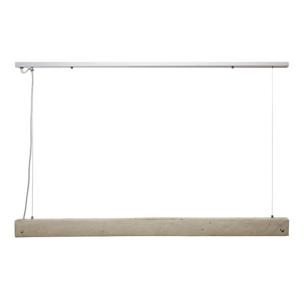Подвесной светильник Concrete Cubicus Line Pendant Серый Подвесной светильник Concrete Cubicus Line Pendant Серый в Брянске | Loft Concept
