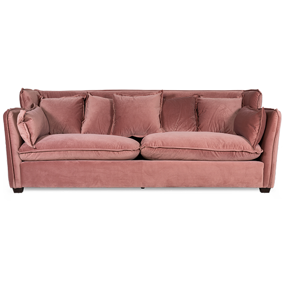 Диван Velwish rose Розовый пастельный Диван Velwish rose Розовый пастельный в Брянске | Loft Concept